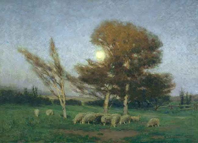 William Bromley Early Moonrise in September china oil painting image